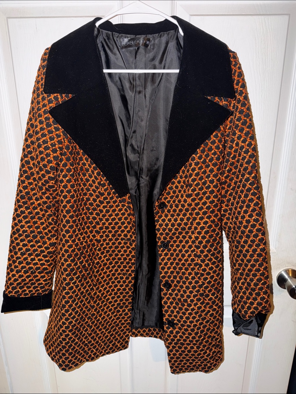 Foxblood Suzy coat M